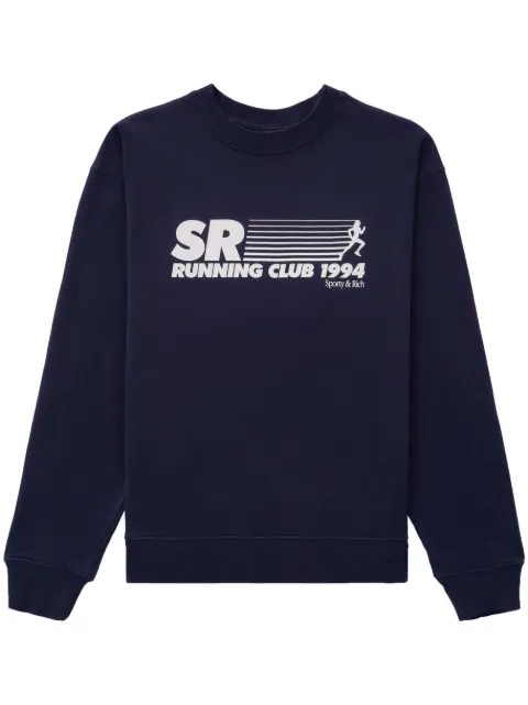 Sporty & Rich SR Running Club sweatshirt