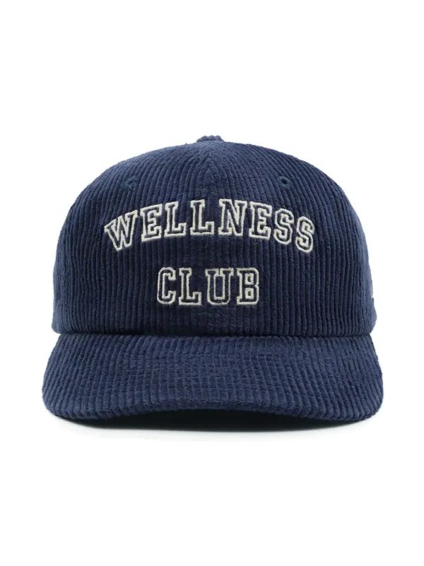 Sporty & Rich Wellness Club Corduroy Cap - Farfetch