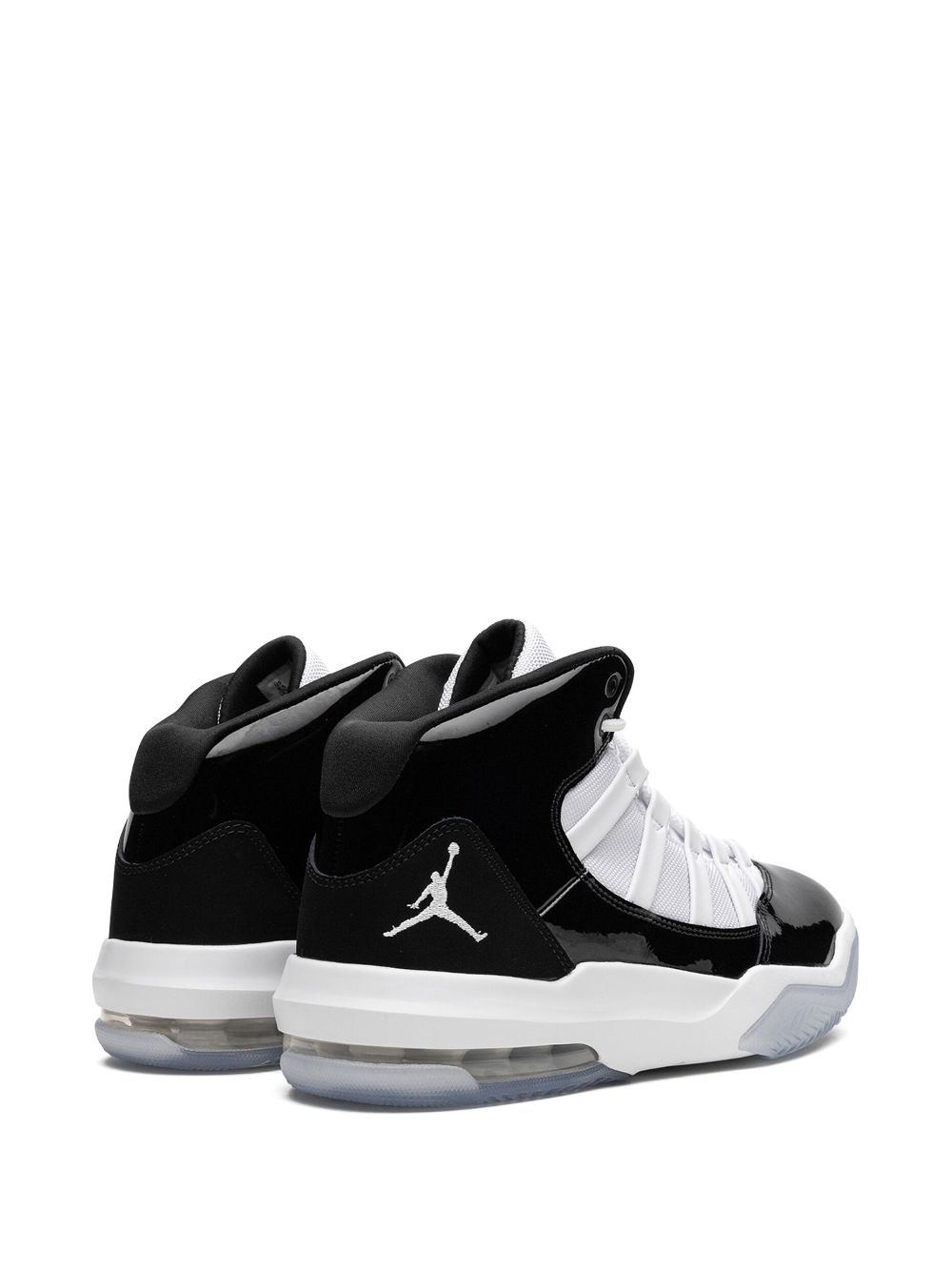 Shop Jordan Max Aura Sneakers In Black