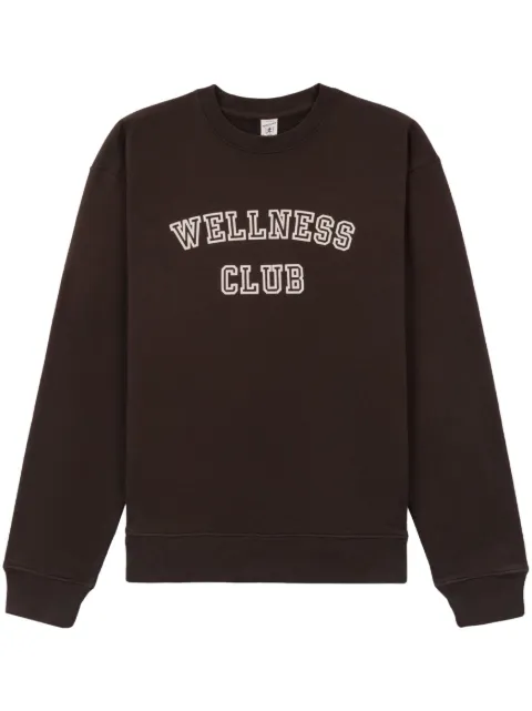 Sporty & Rich Wellness Club cotton sweatshirt