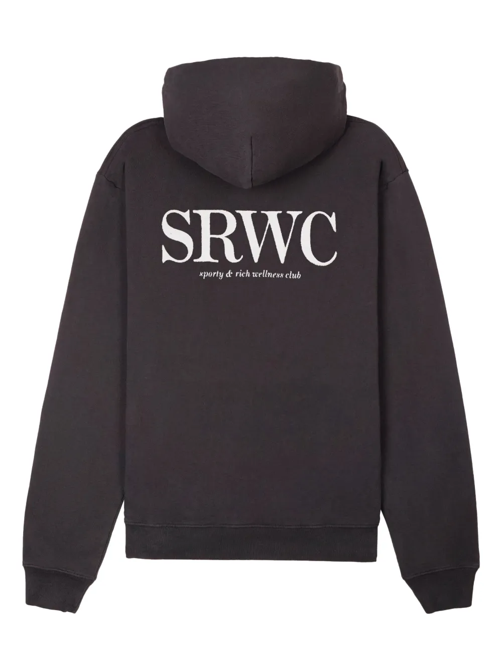 Sporty & Rich Hoodie met print - FADED BLACK