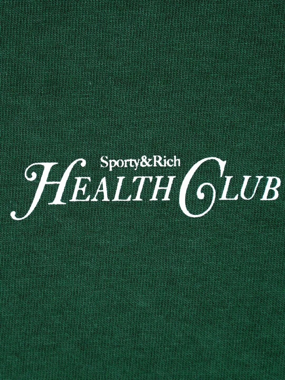 Sporty And Rich Rizzoli Biker Embroidered Shorts In Green