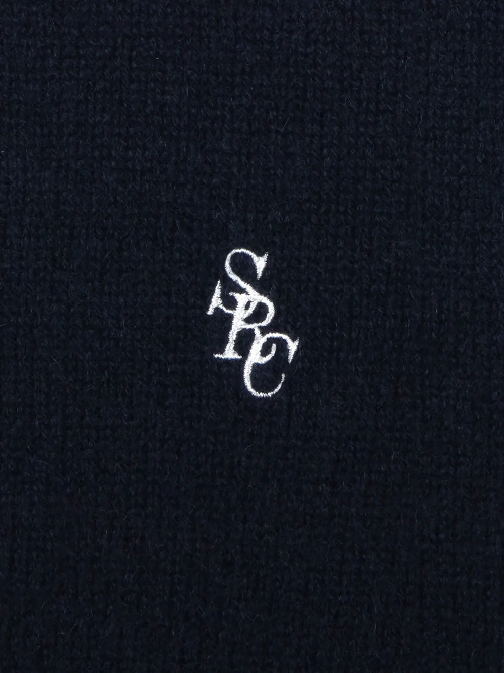 Sporty And Rich Src Cashmere Hoodie In Blue