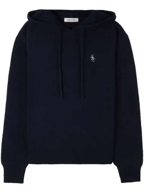 Sporty & Rich SRC cashmere hoodie 