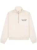 Sporty & Rich Country Club half-zip sweatshirt - Neutrals