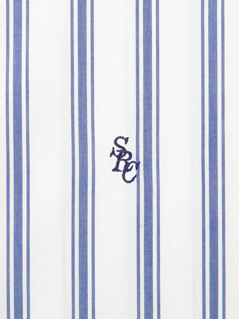 Sporty & Rich Shirt met geborduurd logo - Blauw