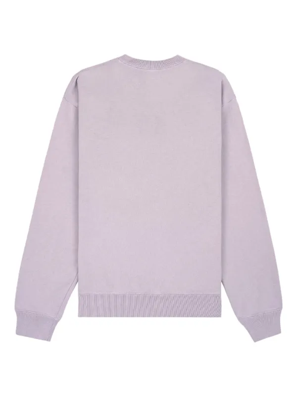 ★Sporty & Rich★ Wellness Logo Print Sweatshirt Purple CR83 Sporty & Rich Wellness Cotton Sweatshirt | Purple | FARFETCH GE