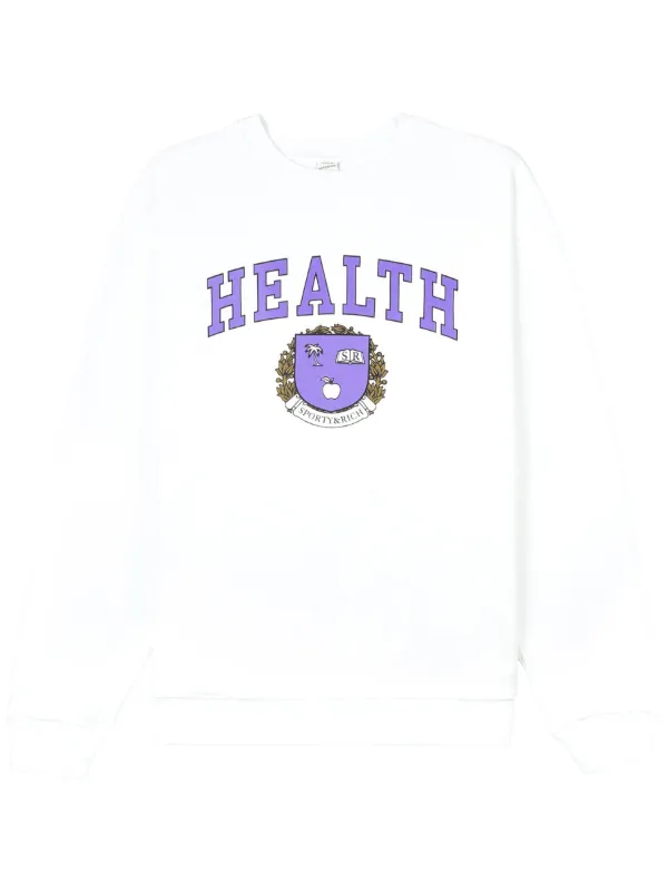 Sporty Rich Diana crew neck Sweatshirt Farfetch