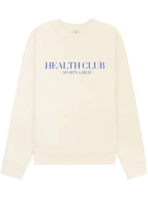 Sporty & Rich Stay Hydrated Health Club sweatshirt