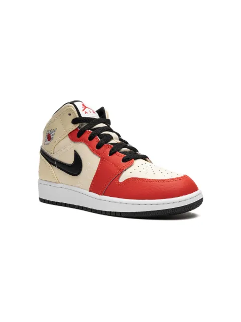 Jordan Kids "tenis Jordan 1 Mid SS ""Dunk Contest '88"" "
