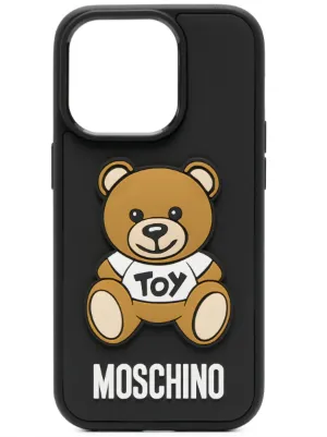 Moschino Teddy Bear iPhone 14 Pro Case - Farfetch