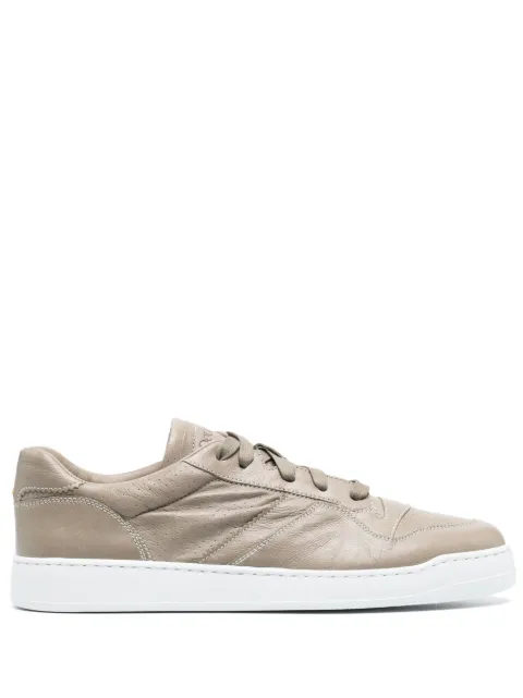 Doucal's tenis bajos con paneles y perforaciones