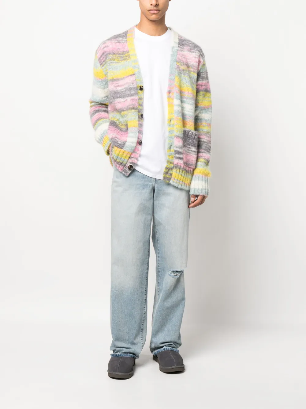 Nahmias Intarsia vest - Grijs
