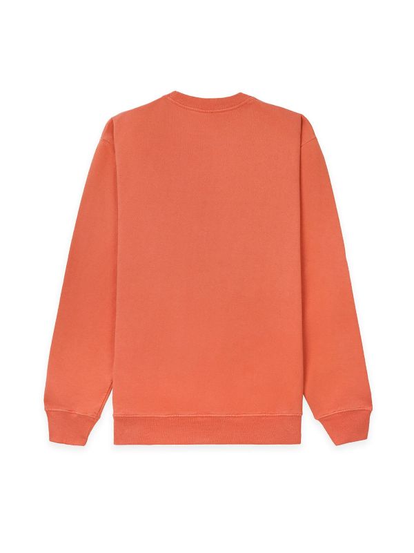 Orange cheap crewneck sweatshirt