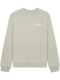 Sporty & Rich ""60s Health"" logo-print cotton jumper - Green