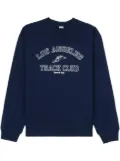 Sporty & Rich Track Club crew-neck sweatshirt - Blue