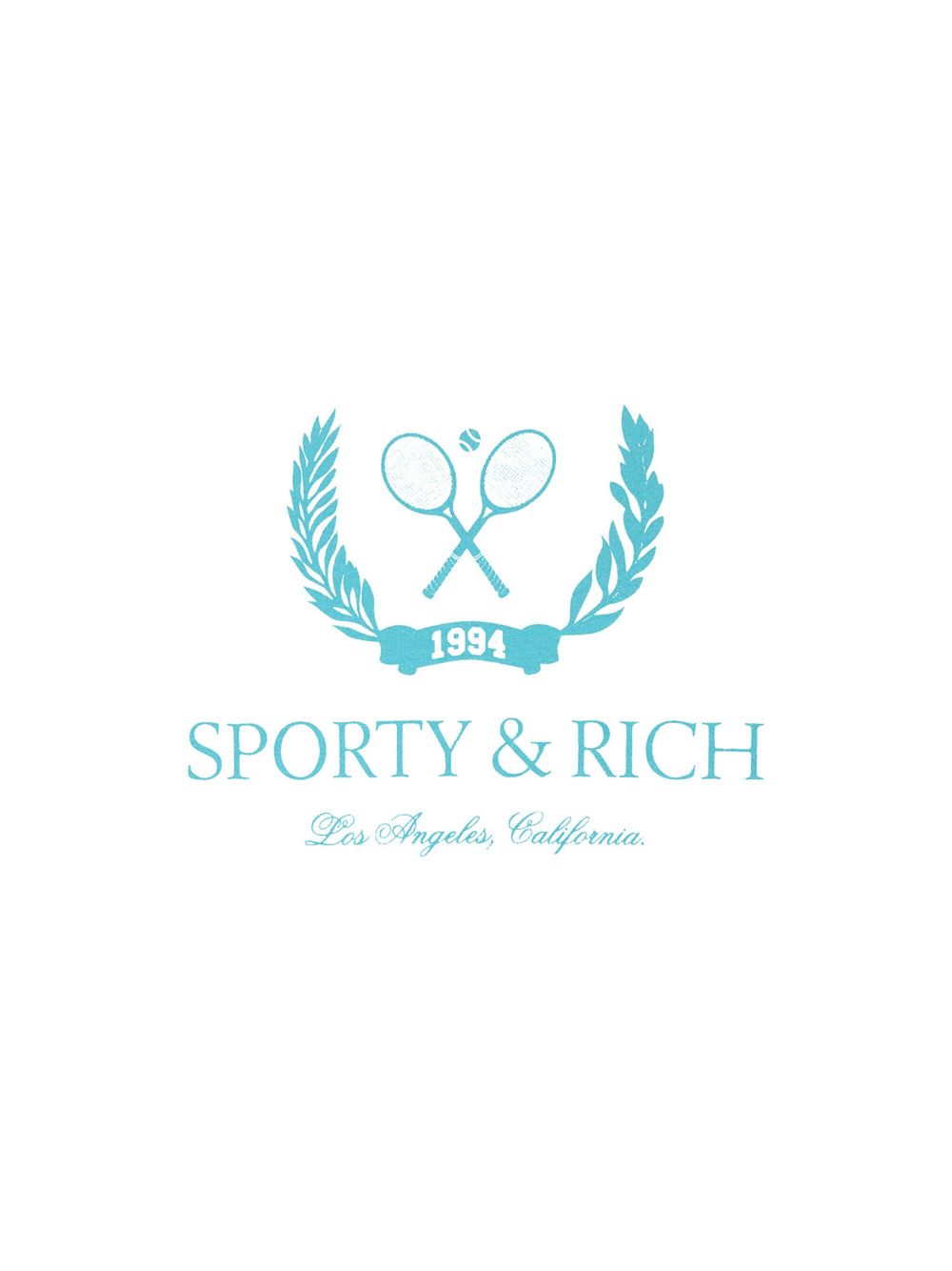 Shop Sporty And Rich Glam Slam Logo-print Sweatshirt In White