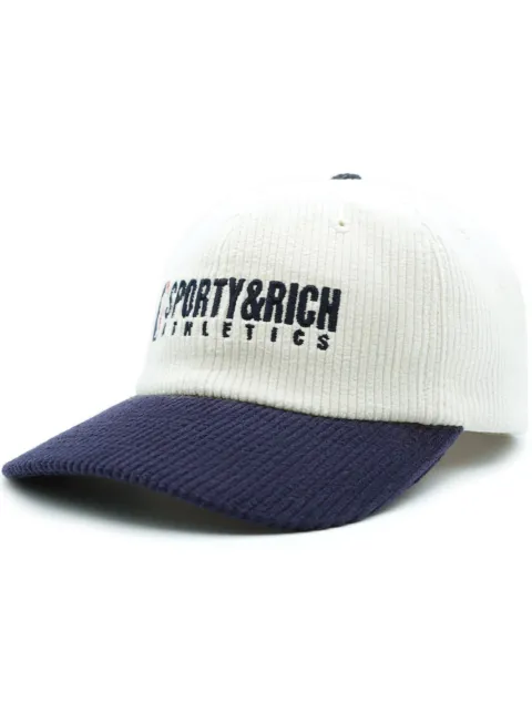 Sporty & Rich gorro tejido con logo bordado