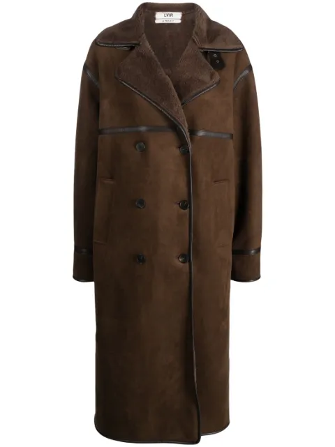 LVIR faux-shearling coat