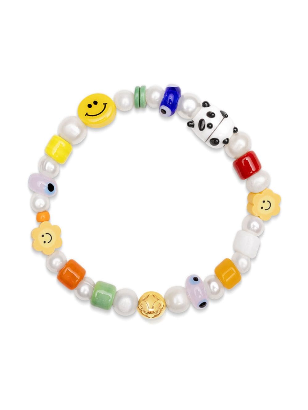 Image 2 of Nialaya Jewelry Panda pearl bracelet