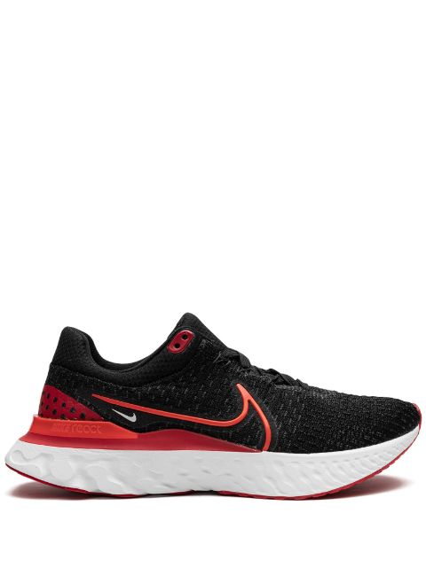 Nike React Infinity Run Flyknit 3 "Black University Red" sneakers WOMEN