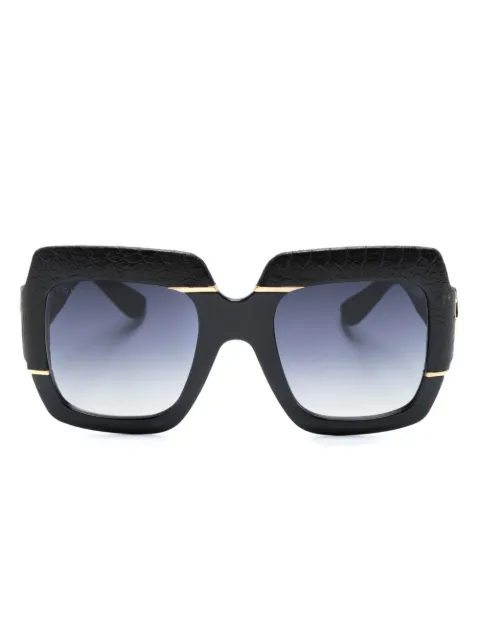 Gucci Eyewear lentes con armazón oversize