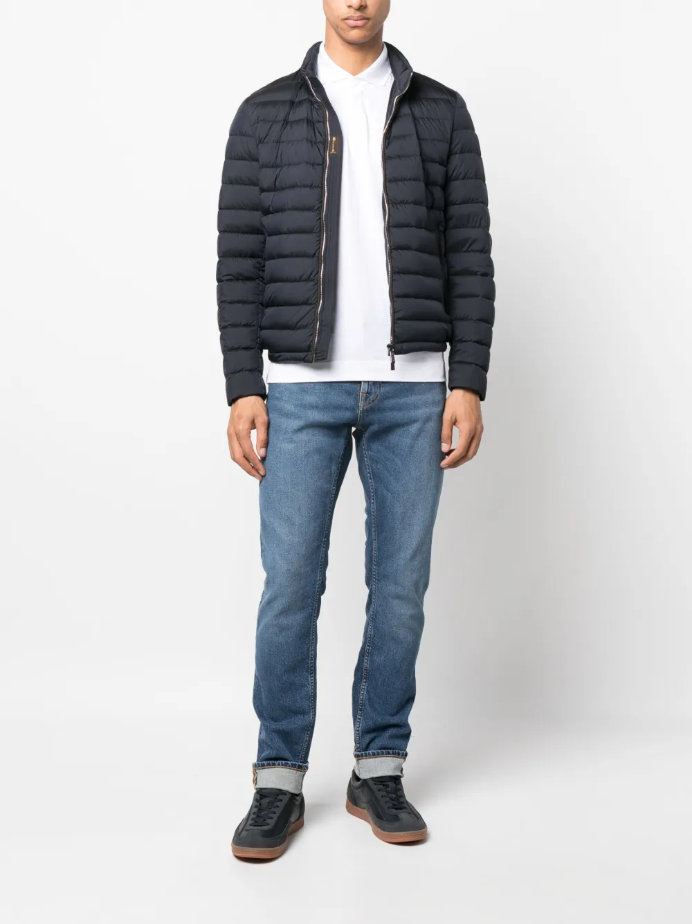 Moorer Gewatteerd jack - Blauw
