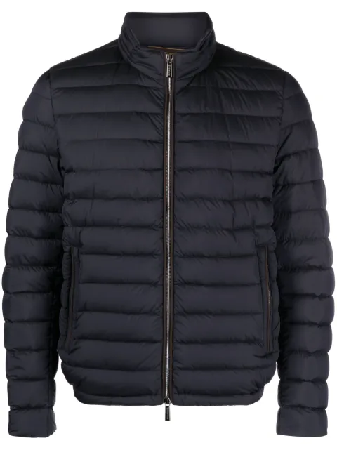 zip-up padded jacket