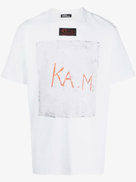 Raf Simons graphic-print short-sleeve T-shirt