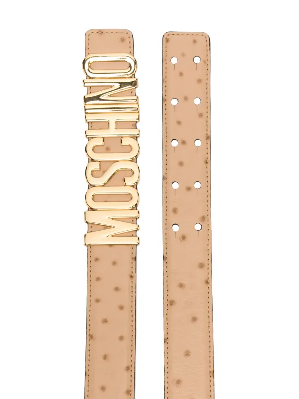 Moschino best sale gold belt