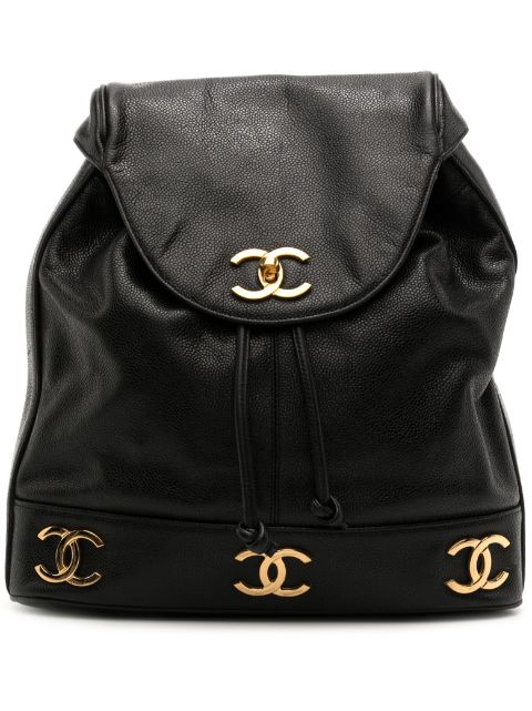 CHANEL 1992 Triple CC backpack Women