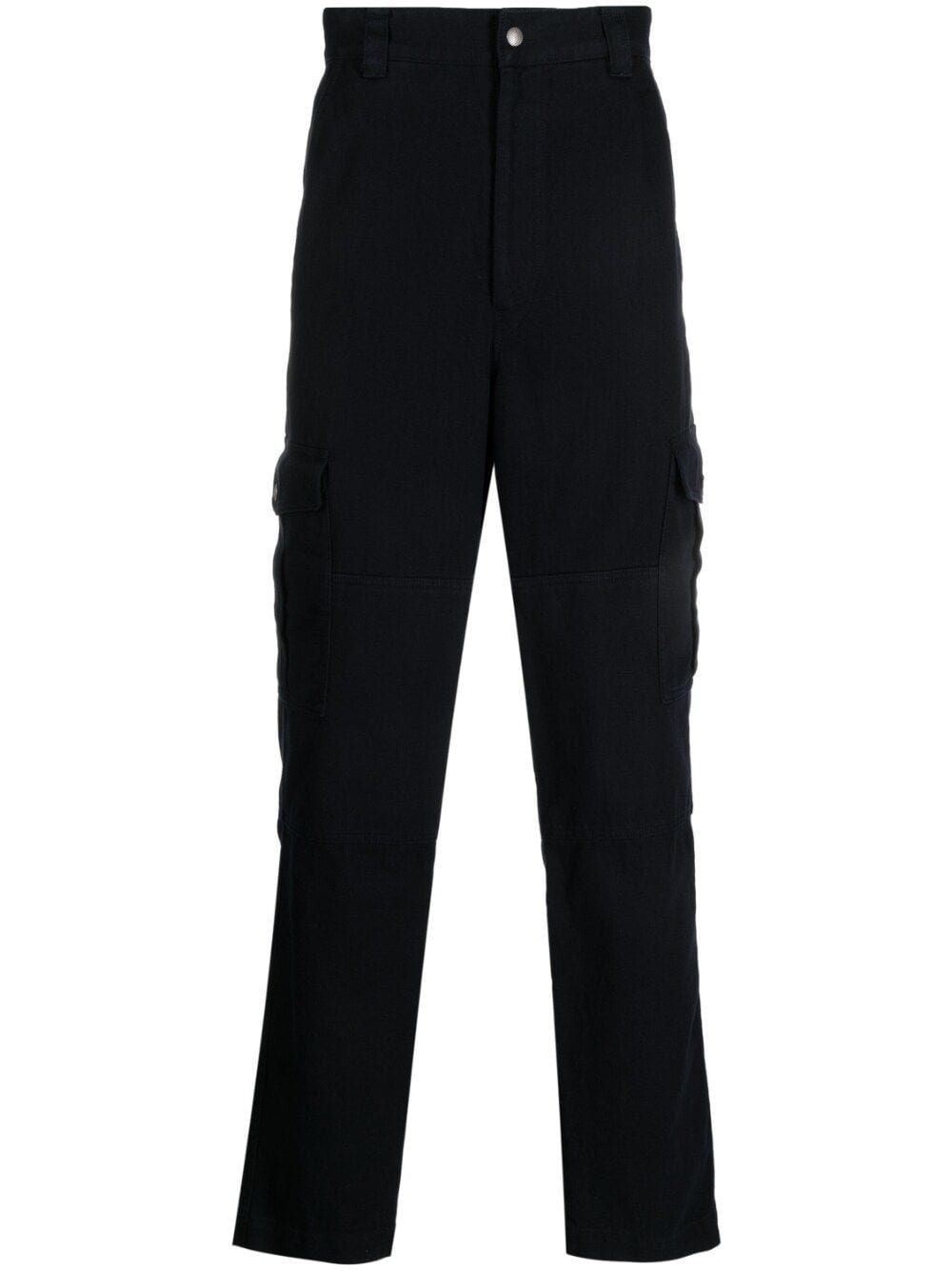 Shop Marant Loose-fit Cargo Jeans In Black