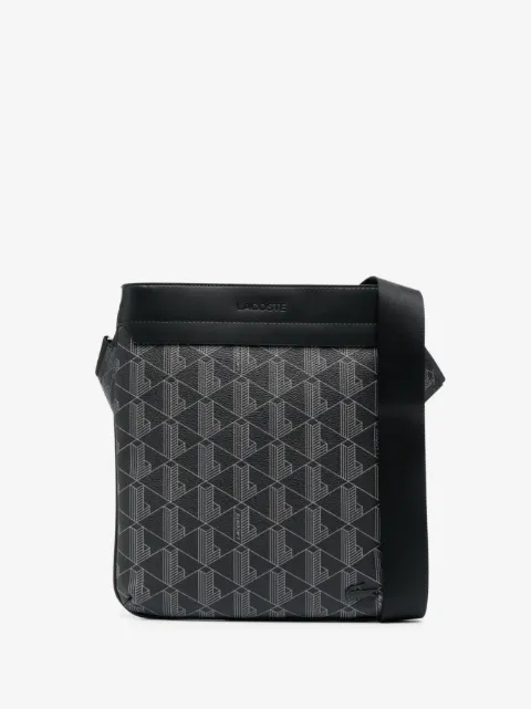 Lacoste The Blend monogram messenger bag