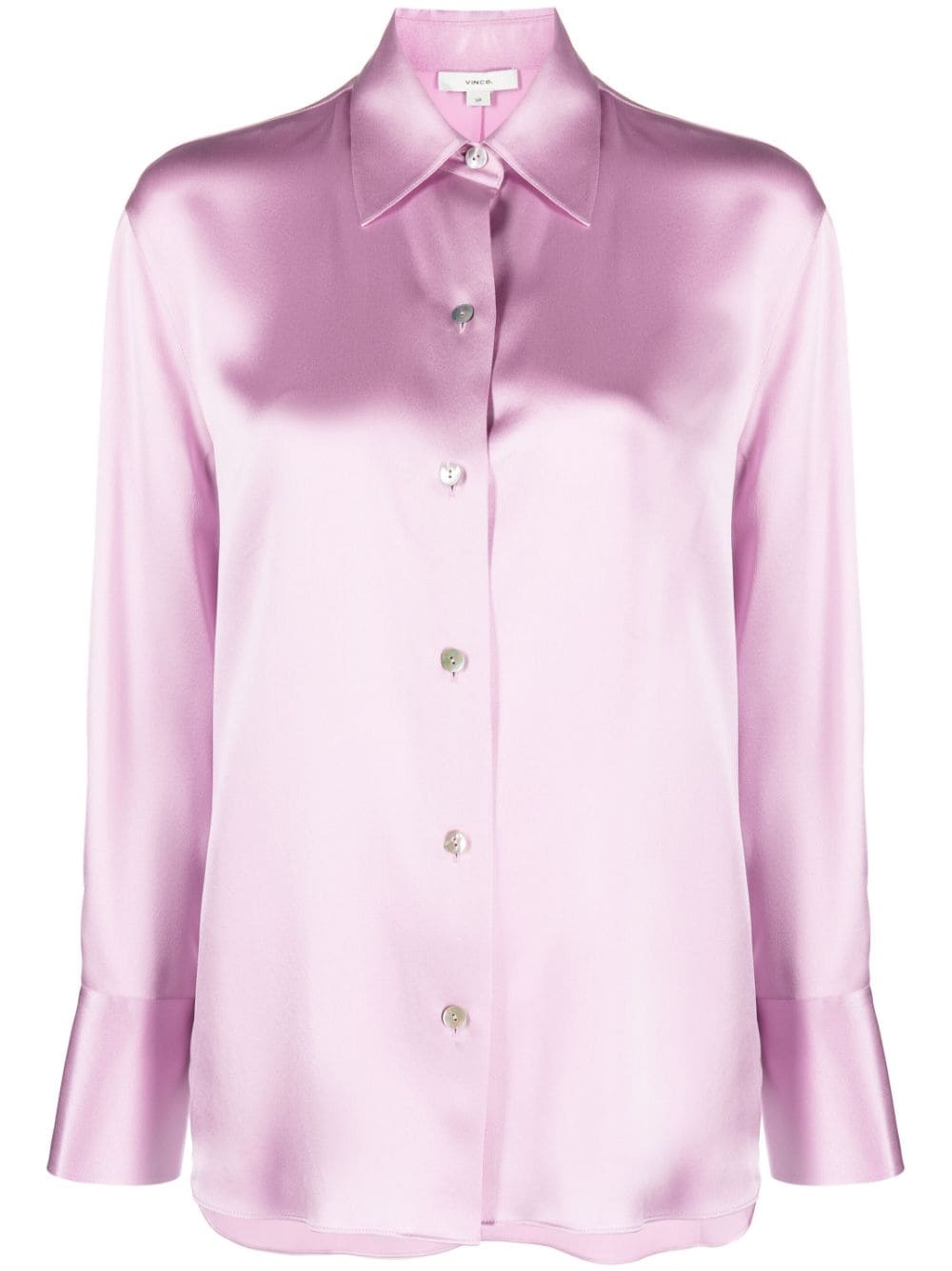 Vince long-sleeve Silk Shirt - Farfetch