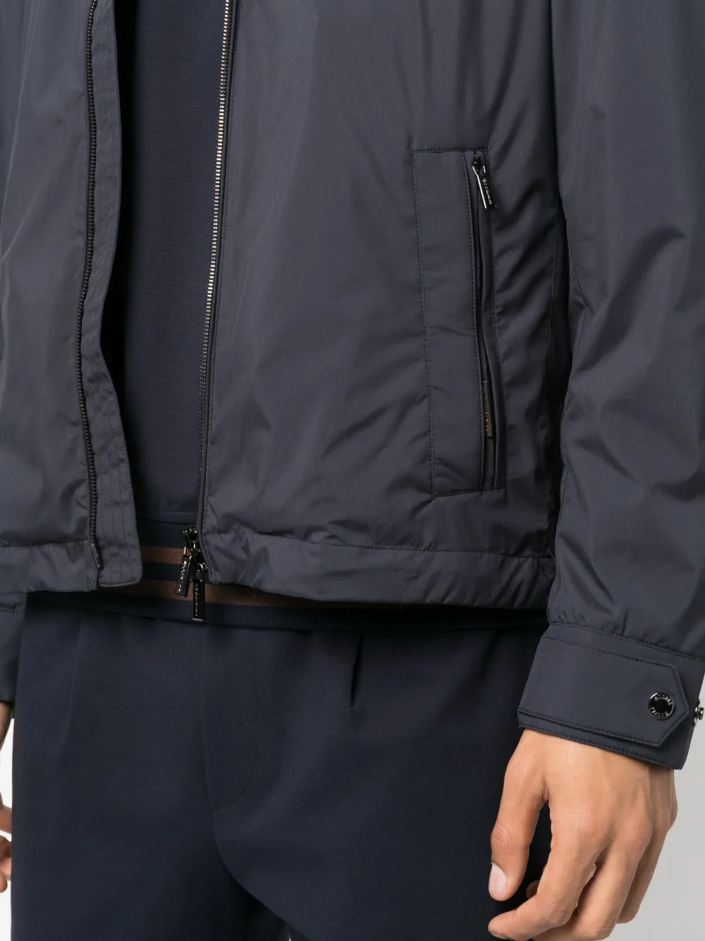Moorer Albori Double Brown/blue Bomber In Blue