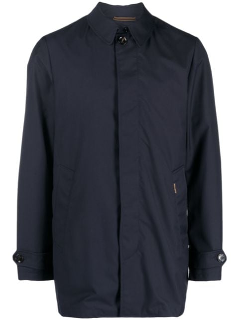 Moorer button-front shirt jacket