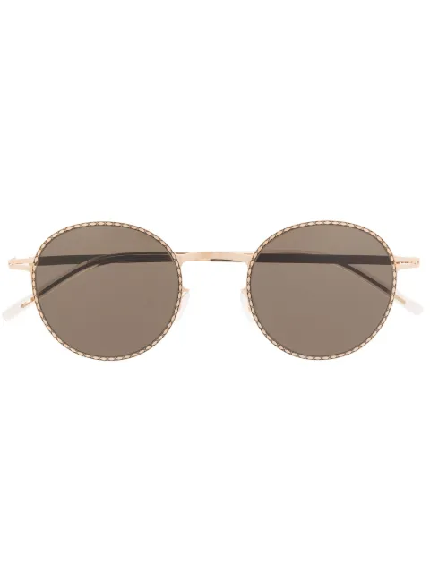Mykita tinted-lenses round-frame sunglasses