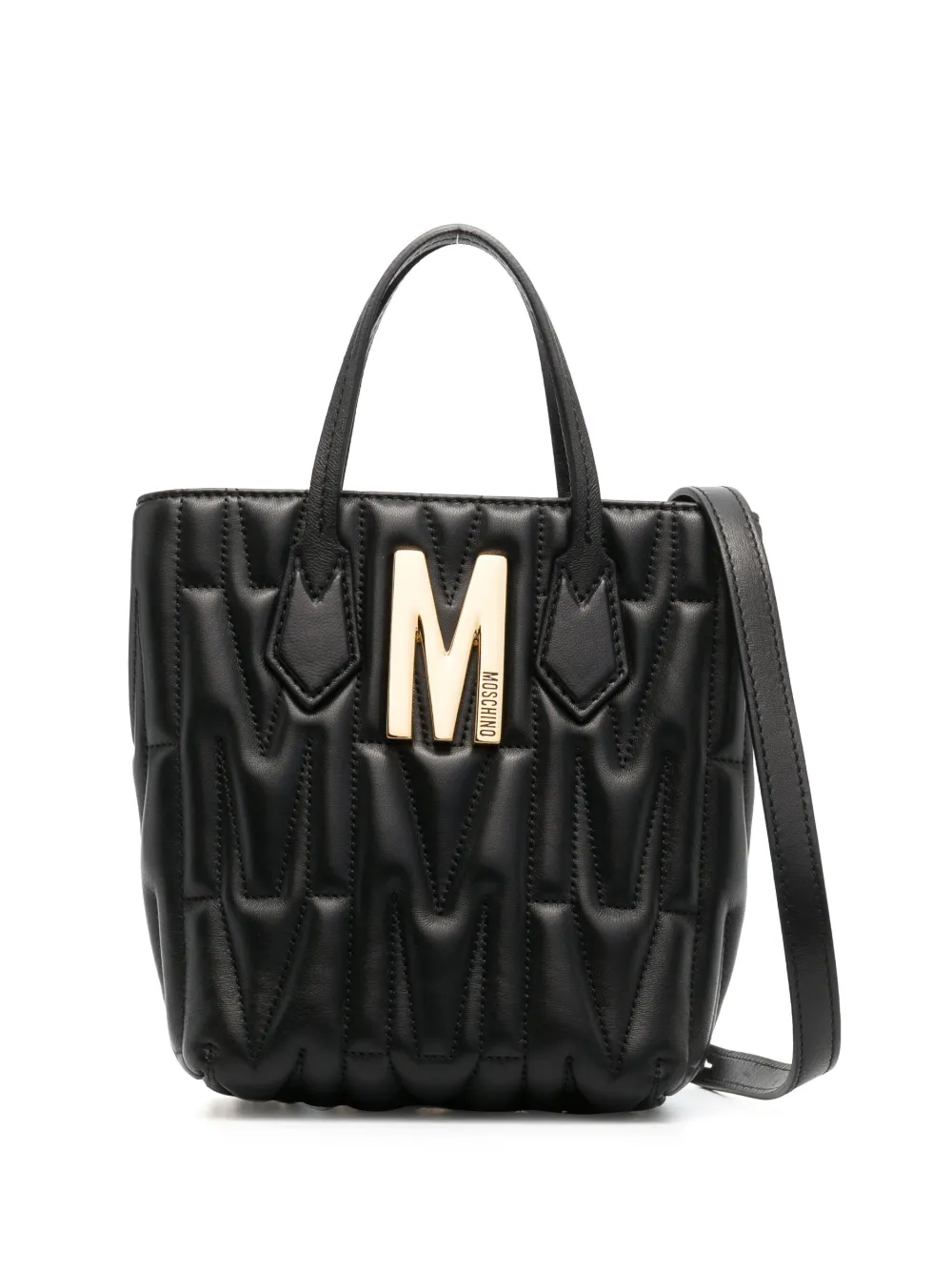 Moschino monogramquilted Tote Bag Farfetch