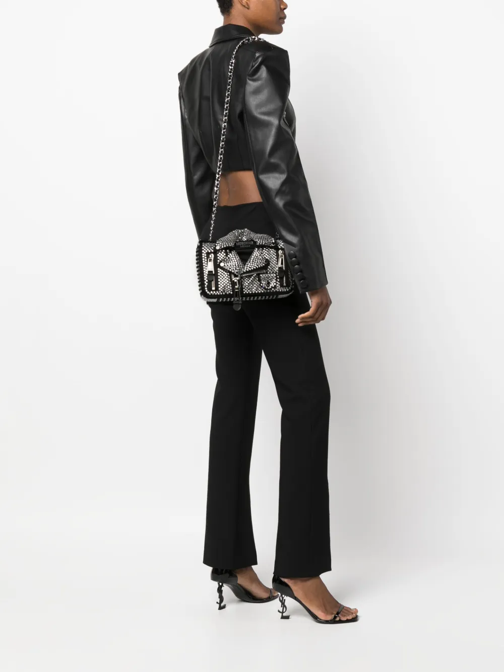 Bolsa moschino chamarra on sale