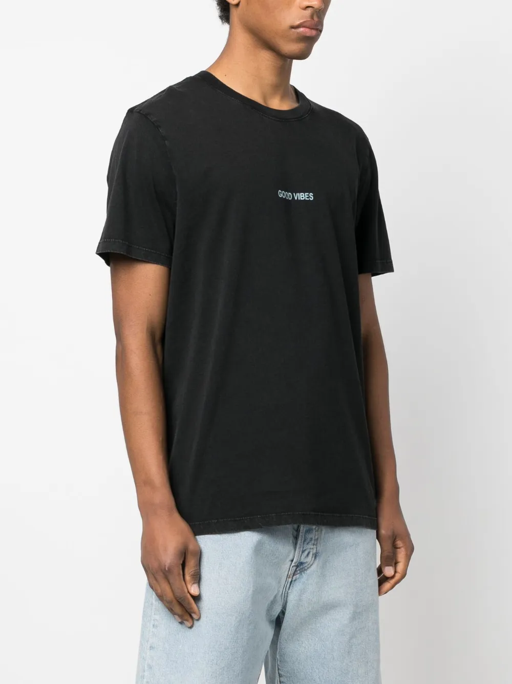 Zadig & Voltaire Ted Logo-print Cotton T-shirt In Black