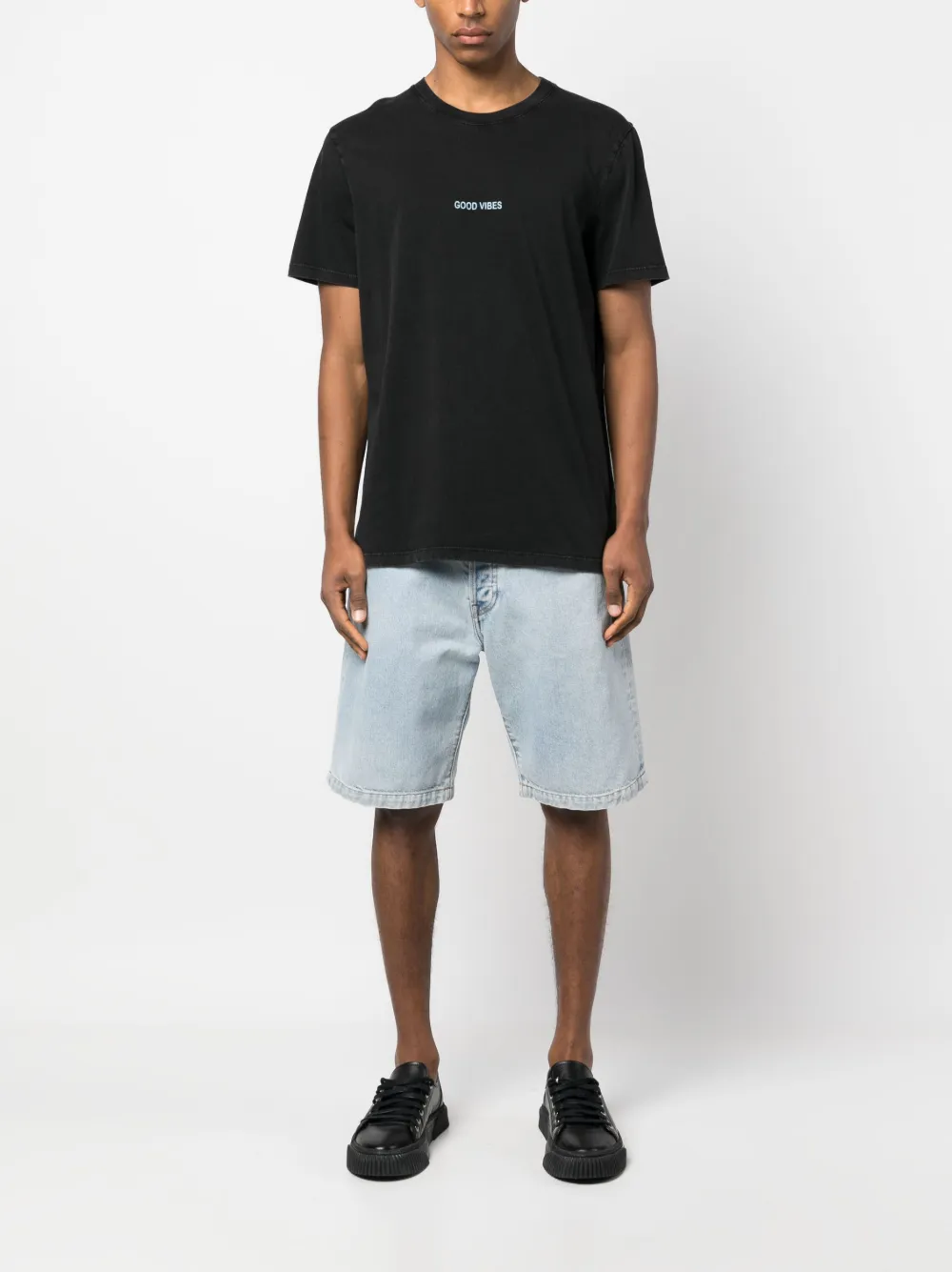 Zadig & Voltaire Ted Logo-print Cotton T-shirt In Black