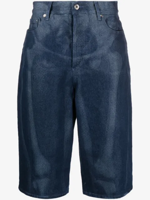 Off-White Body Scan denim shorts