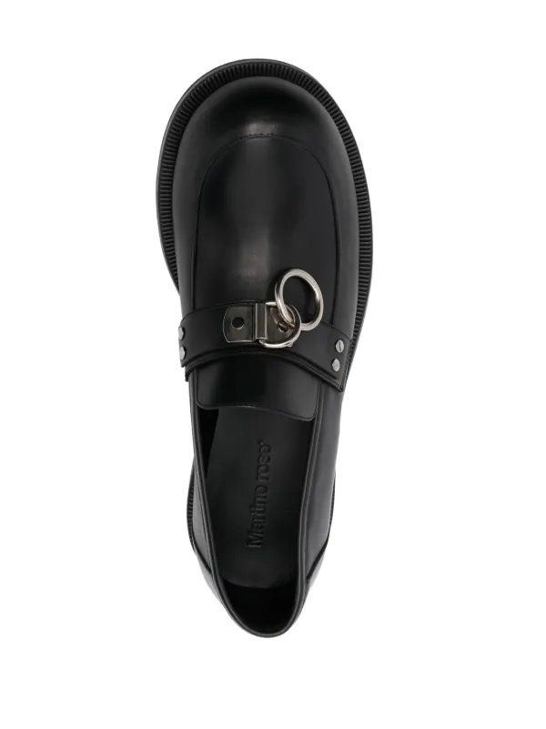 Martine Rose bulb-toe Ring Loafers - Farfetch