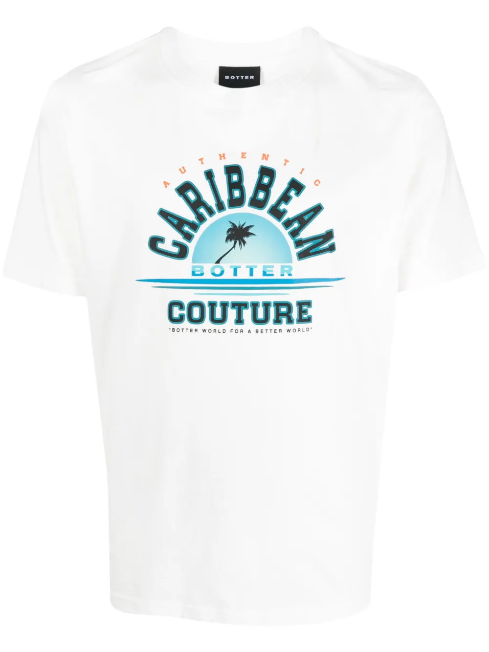 Botter Classic Caribbean Couture T-shirt In Weiss