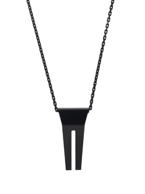 Rick Owens Open Trunk charm necklace