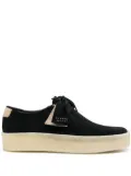 Clarks Originals Wallabee lace-up suede loafers - Black