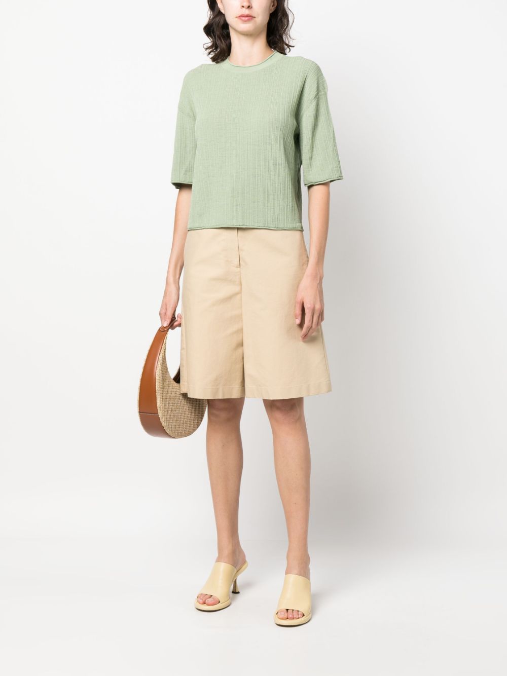 Rus Macchi knitted top - Groen