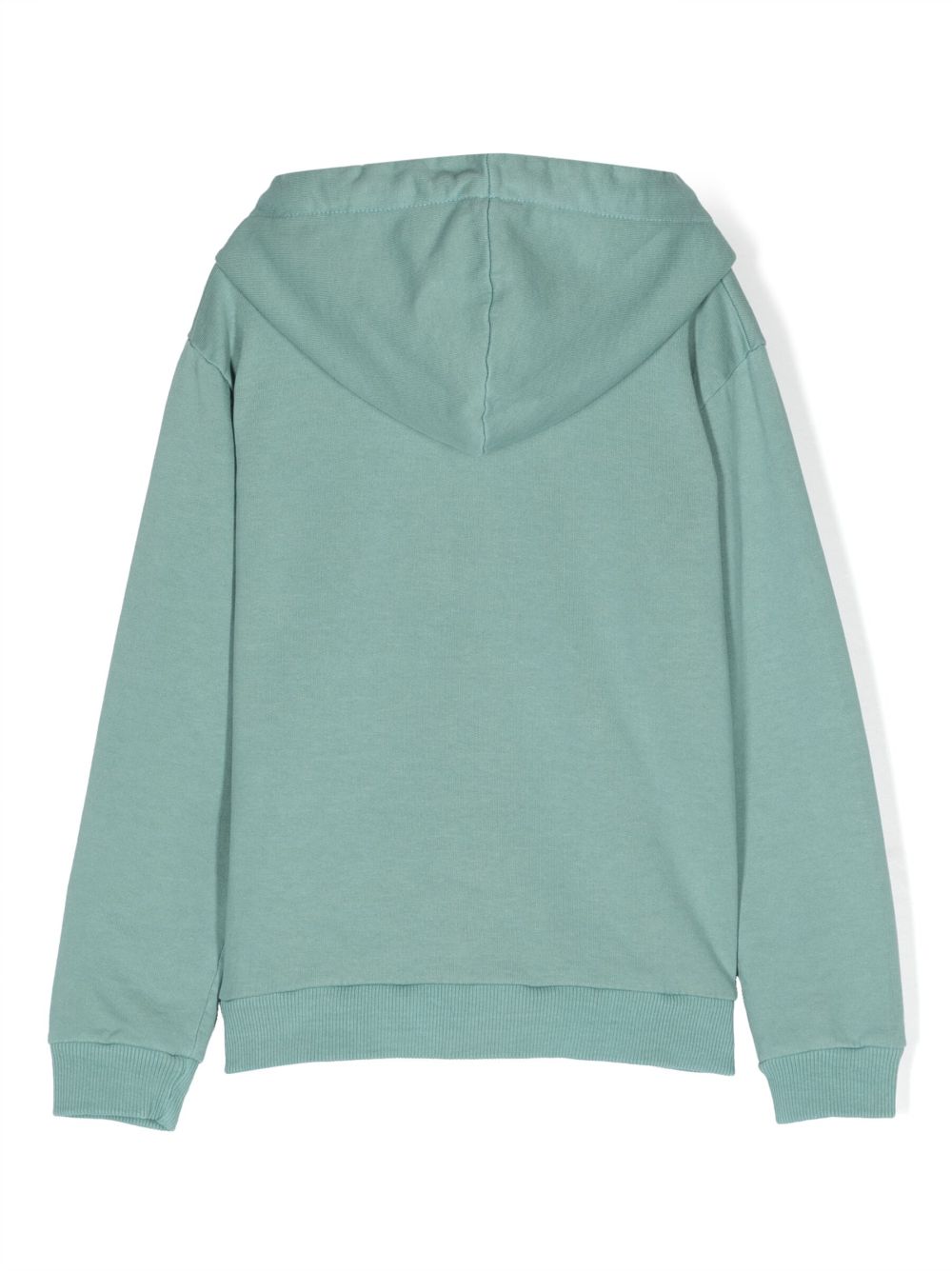 Costumein zip-up cotton hoodie - Groen