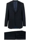 D4.0 single-breasted wool suit - Blue