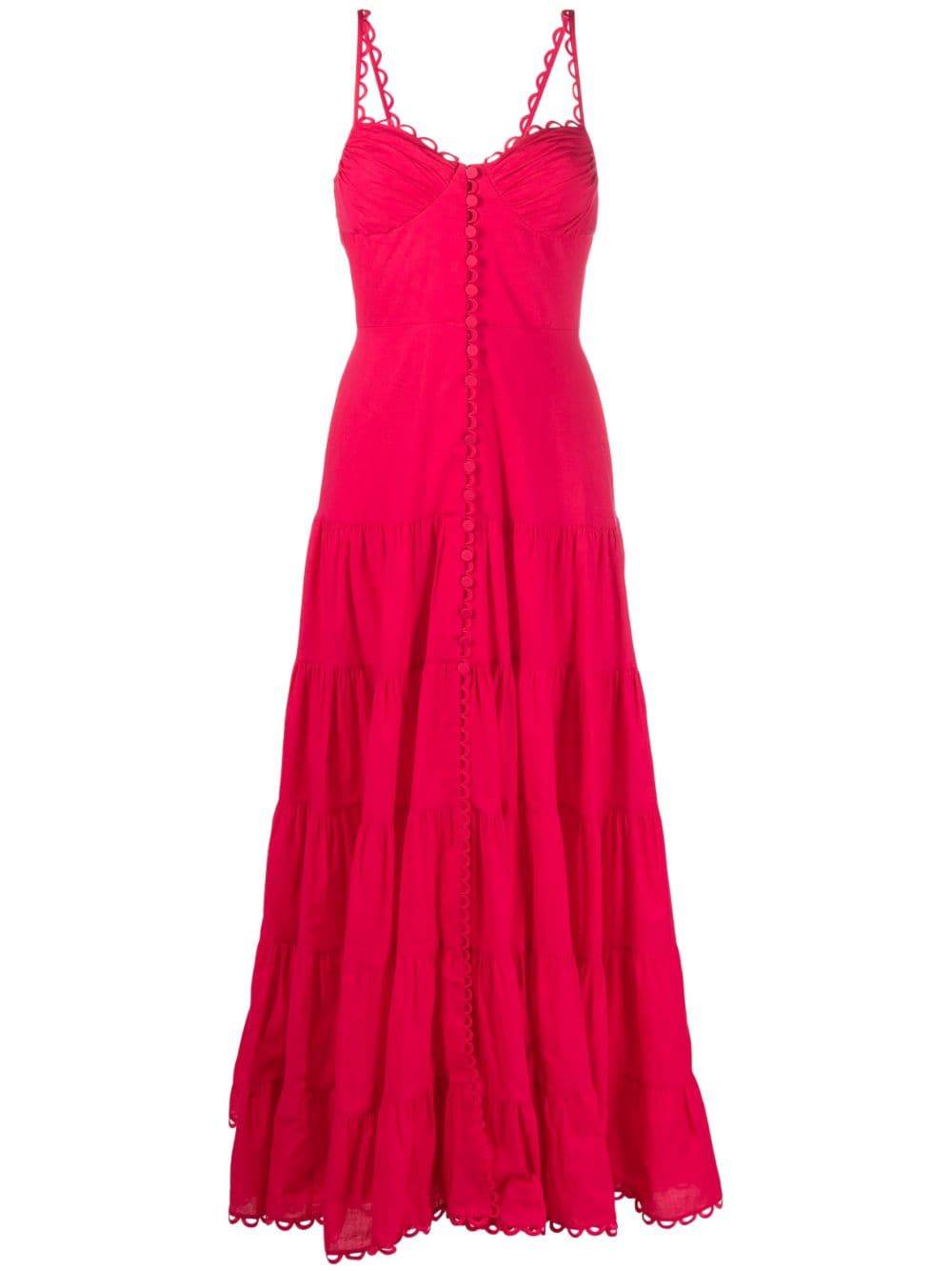 Charo Ruiz Ibiza Melia Tiered Maxi Dress Farfetch 